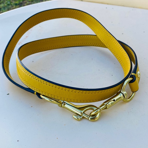 Coach Handbags - COACH mustard yellow leather purse bag strap replacement